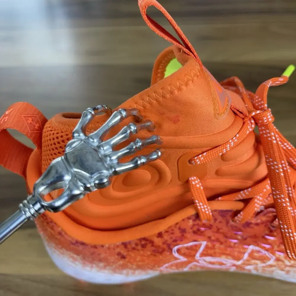 Under Armour Football Cleats Mens Sz 12 Spotlight Lux MC 2.0 Orange 3025082-800 - Picture 12 of 13